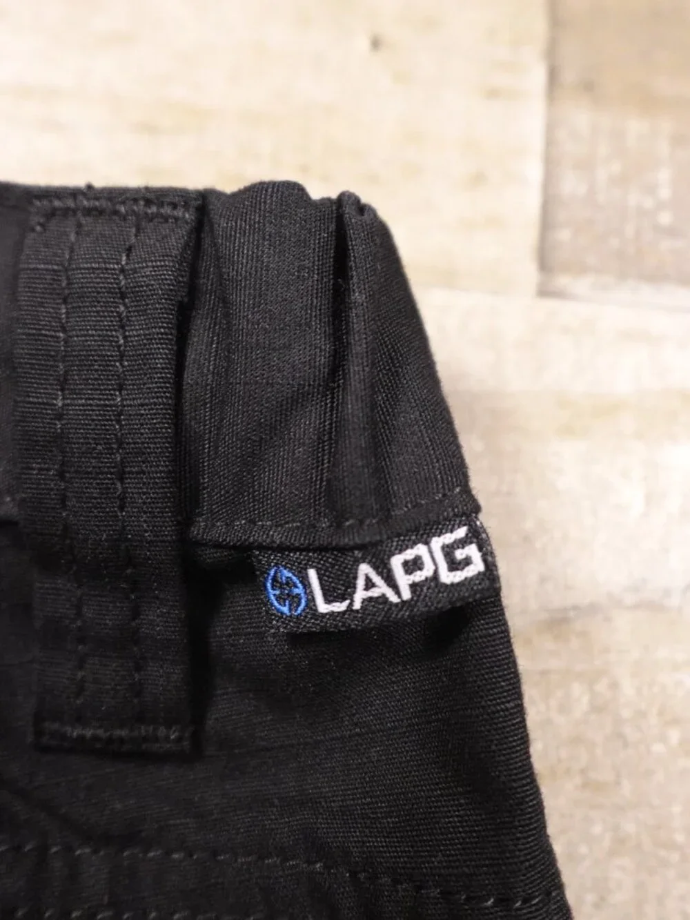 LAPG Core Cargo Pants Men's 30x30 Black Ripstop Tactical Utility Workwear